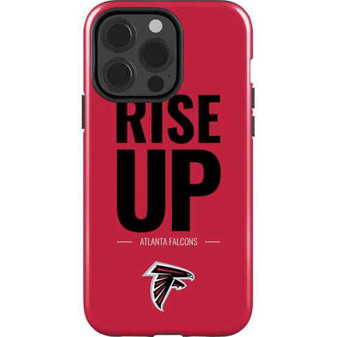 NFL Atlanta Falcons Team Motto iPhone 15 Pro Impact Case